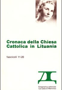 Cronaca Chiesa cattolica in Lituania 2