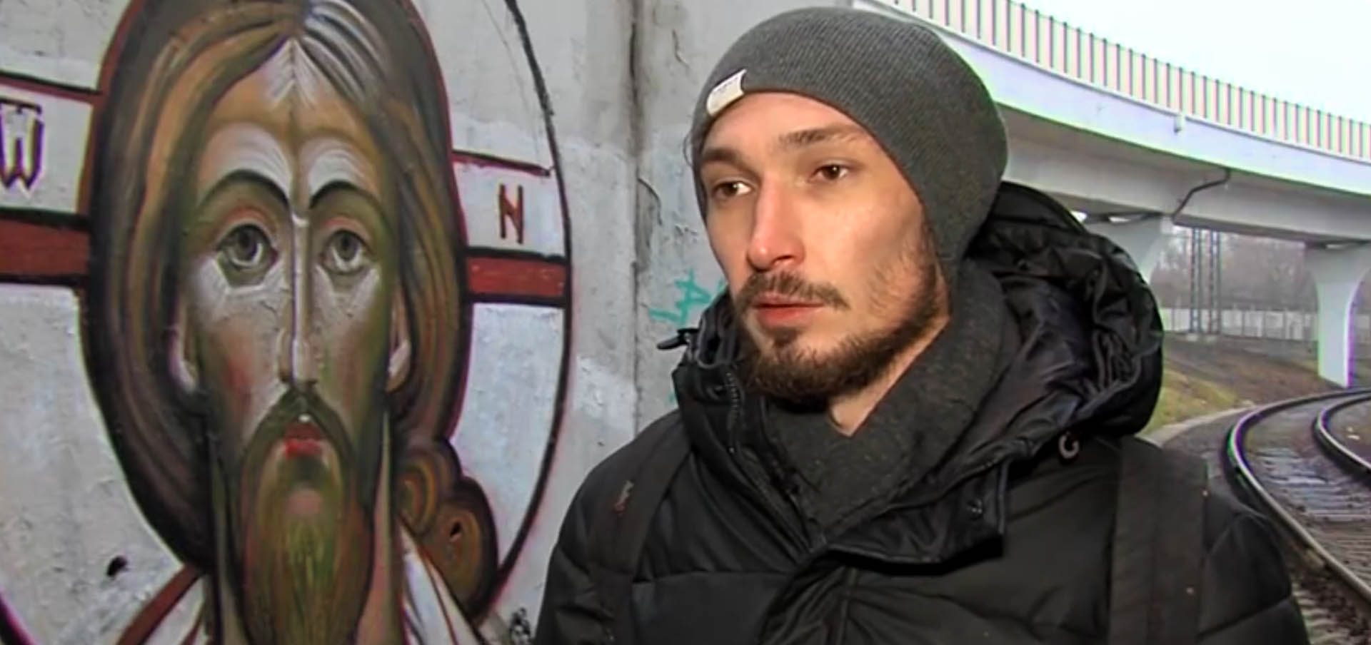 <em>Street art</em> religiosa a Mosca