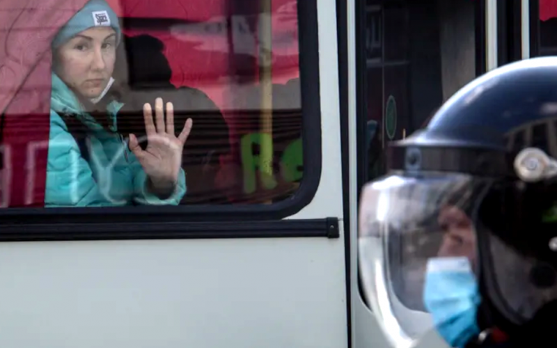 Chi crede che i russi non protestano?