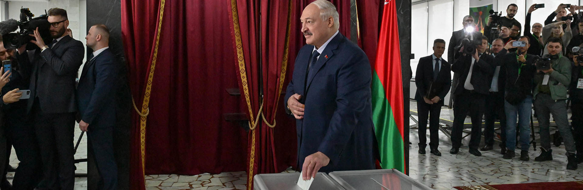Bielorussia: ancora la farsa delle presidenziali, ma il paese non reagirà